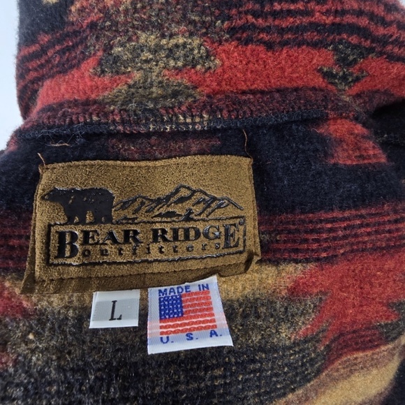 Bear Ridge Outfitters- Womens Size Large Button Up Southwest Vest Jacket - Picture 8 of 10